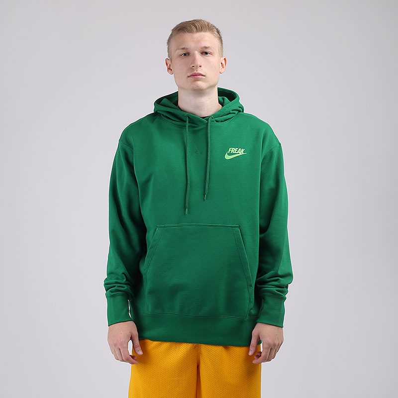 мужская зеленая толстовка Nike Giannis Pullover Hoodie CZ0439-302 - цена, описание, фото 1